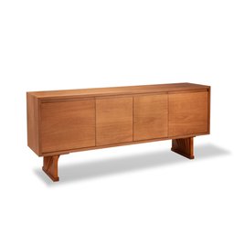 Balcão Buffet Cannes 150cm Amadeirado Amadeirado - 1
