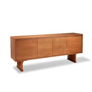 Balcão Buffet Cannes 150cm Amadeirado Amadeirado