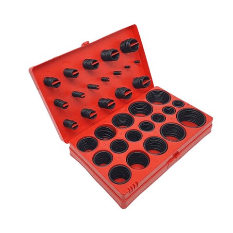 Jogo de Anel para Vedação de Borracha D7 - 53mm com 404 Peças - Mtx