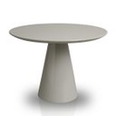 Ver imagem 1 de Mesa de Jantar Cone Redonda 90 Cm Laca Fendi Linn Design Decor