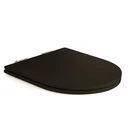 Ver imagem 1 de Assento Poliester Soft Close Carrara Marrom Fosco para vaso Deca