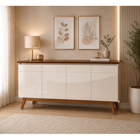 Buffet 4 Portas Classic Retrô