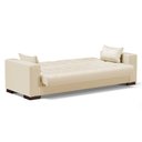 Ver imagem 6 de Sofá Cama 02 Lugares Lisboa Corino - D’Rossi Cor Bege