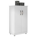 Ver imagem 1 de Armário Organizador Multiuso Rosana 2 Portas Branco - Desk Design