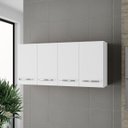 Ver imagem 1 de Armário 4 Portas Cozinha Aéreo Íris Mb1 120cm