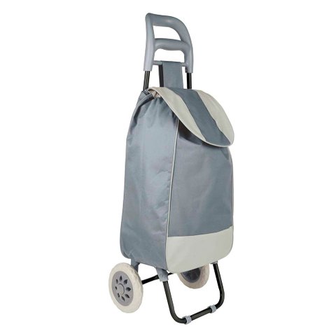 Carrinho de Compras Leva Tudo Bag To Go - Cinza