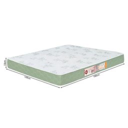 Colchão Viúva Castor Liso Espuma D33 Sleep Max 18cm Verde 128 - 3