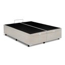 Ver imagem 3 de Cama Box Baú King Universal Linhão Palha (193x203x35) - Costa Rica