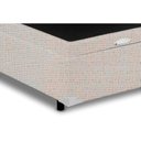 Ver imagem 4 de Cama Box Baú King Universal Linhão Palha (193x203x35) - Costa Rica
