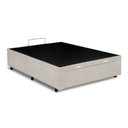 Ver imagem 2 de Cama Box Baú King Universal Linhão Palha (193x203x35) - Costa Rica