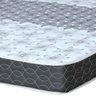 Colchão Box Casal Castor Molas Bonnel Class Slim Double Face Preto e Branco 138 - 2