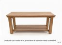 Ver imagem 3 de Mesa para Lavabo Padrão Mogno Desmontável