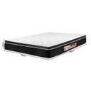 Ver imagem 4 de Colchão Box Casal Castor Espuma D33 Black & White Air One Face 138