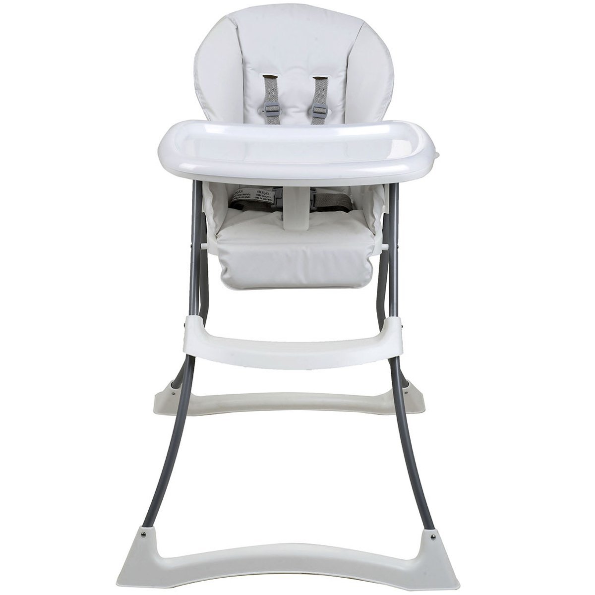 Cadeira de Refeição Infantil Reclinável Papa & Soneca De 6 a 36 Meses Branco Burigotto - 2