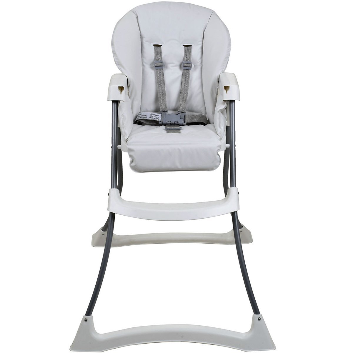 Cadeira de Refeição Infantil Reclinável Papa & Soneca De 6 a 36 Meses Branco Burigotto - 3