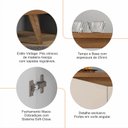 Ver imagem 4 de Buffet Grace Off White com Cedro - Móveis Casa D