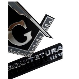 Placa Personolizada Brasão Acrilico Profissões Decoração:arquitetura - 6