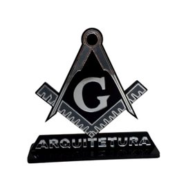 Placa Personolizada Brasão Acrilico Profissões Decoração:arquitetura - 1
