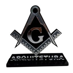 Placa Personolizada Brasão Acrilico Profissões Decoração:arquitetura - 8