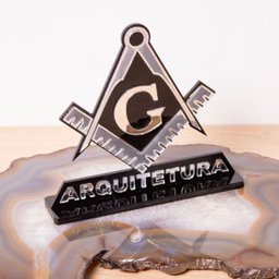 Placa Personolizada Brasão Acrilico Profissões Decoração:arquitetura - 3