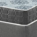 Ver imagem 7 de Cama Box Casal Cinza + Colchão Espuma D23 Zidi Washington 138x188x51cm