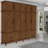 Guarda-roupa Casal 10 Portas e 12 Gavetas Triplex Berlim Malbec - 2