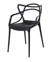 Ver imagem 2 de Kit 4 Cadeiras Allegra Polipropileno: Design Moderno para Sala de Jantar e Varanda