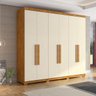 Guarda-Roupa de Casal 6 Portas Amadeirado Monarca Nature Amadeirado - 2