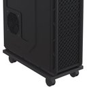 Ver imagem 4 de Kit 04 Suportes Para Cpu Com Rodízios Cyber L03 Preto - Lyam Decor