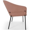 Ver imagem 6 de Kit 4 Cadeiras para Sala de Jantar Estar Living Olívia L02 Suede Rosê - Lyam Decor