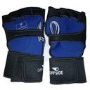 Ver imagem 3 de Luva de Musculação Offside Neoprene com Munhequeira:Preto/P