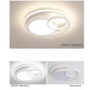 Ver mais imagens de Luminária de Led de Sobrepor Redonda Bivolt 31w 3 em 1 com Luz Central Dupla:branco