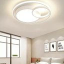 Ver imagem 3 de Luminária de Led de Sobrepor Redonda Bivolt 31w 3 em 1 com Luz Central Dupla:branco