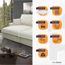 Ver imagem 3 de Sofá Retrátil Reclinável Nairobi 2,88m Bouclê - King House