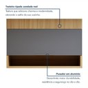 Ver imagem 7 de Cozinha Completa Modulada 2 Peças 3 Portas 2 Gavetas 100% MDF Realeza Premium Cinza/Carvalho/Titânio