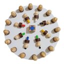 Ver imagem 2 de Memória Das Cores Jogos Educativos Pedagógicos Lúdicos Memória Terceira Idade Diversão Educação