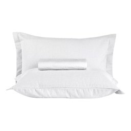 Kit Colcha Casal Piquet Teka 100% Algodão 2,20x2,40 3 Peças - 1