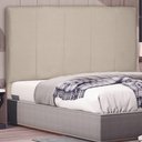 Ver imagem 4 de Cabeceira Solteiro 0,90m Ravenna Suede Bege