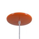 Ver imagem 2 de Pendente Retrô 34cm Luminária Lustre Alumínio Laranja - Rei Da Iluminação