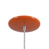 Pendente Retrô 34cm Luminária Lustre Alumínio Laranja - Rei Da Iluminação - 2