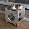 Mesa de Canto Gato Pet Mdf Modular - 5