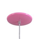 Ver imagem 2 de Pendente Retrô 34cm Luminária Lustre Alumínio Rosa - Rei Da Iluminação