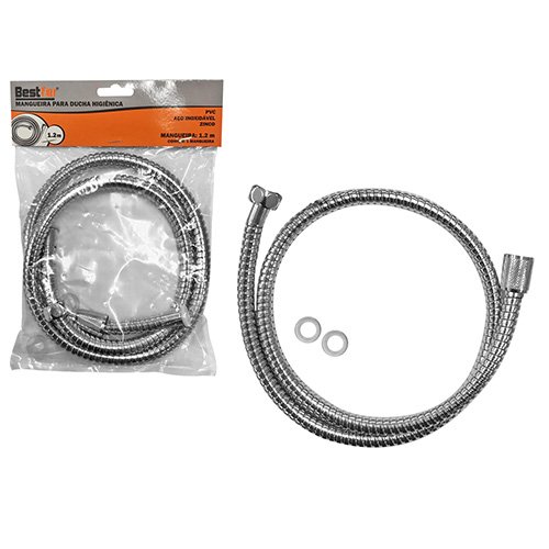 Mangueira para Ducha Higiênica 1.2m Bestfer - 1