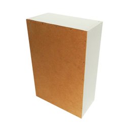 Caixa Farmacinha com Porta de Vidro e Chave 30x16x46 em Madeira MDF - 5 Caixa Farmacinha com Porta de Vidro e Chave 30x16x46 em Madeira MDF - 5