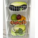 Ver imagem 3 de Fruteira Natasha Castanho Branco 1 Gaveta e 1 Porta