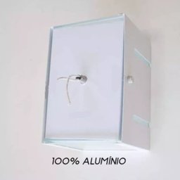 Arandela Frisada Catarina Parede Muro 2 fachos e 2 Frisos G9 - Marrom - 5