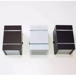 Arandela Frisada Catarina Parede Muro 2 fachos e 2 Frisos G9 - Marrom - 2