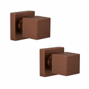 Ver imagem 1 de Kit Acabamento para Registro Base Deca Quadrado de 1/2 ou 3/4 com 2 Unidades Corten
