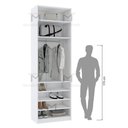 Ver imagem 6 de MÓDULO CLOSET CABIDEIRO E PRATELEIRAS A 2,50 M452.B (CASA) MUNDI MOVEIS