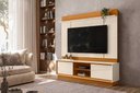 Ver imagem 7 de Rack com Painel Siena para Tv de até 75 Polegadas - Cinamomo Off White - Madetec